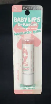 Maybelline Baby Lips Dr. Rescue Medicated Balm~ 55 Coral Crave~ Exp 12/22~ NEW! • $9.99