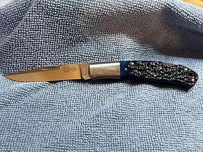 Moki Kronos Knife  VG-10 Steel Lapis Blue Aberdeen Jigged Bone Seki Japan • $189.95