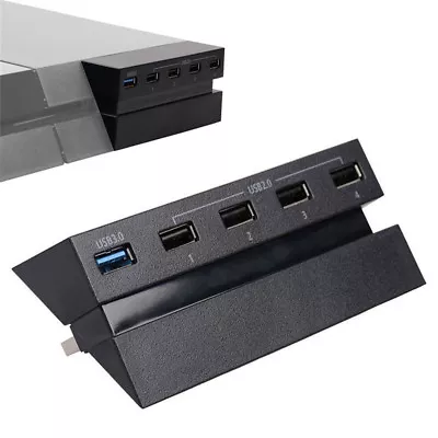 5-Port USB Hub For PS4 High Speed Charger Controller Splitter Expansion M`J~yq • $15.64