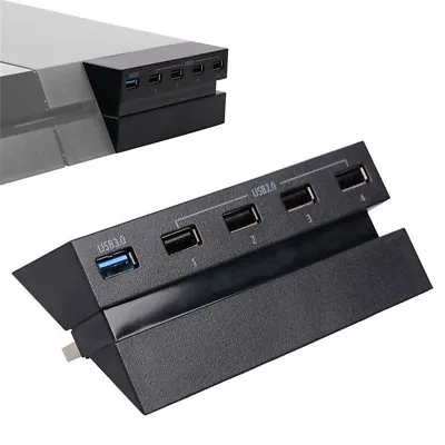 5-Port USB Hub For PS4 High Speed Charger Controller Splitter Expansion M`YUEN • $18.40