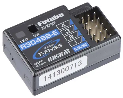 Futaba 01102180-3 - R304SBE 4-Channel 2.4G TFHSS Telemetry Receiver • $69.99