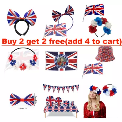 Union Jack Party Décor Queens Platinum Jubilee Outdoor Royal Event Celebrations  • £4.39