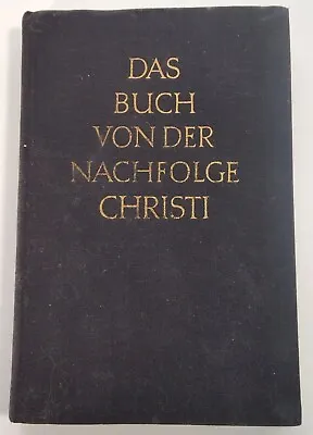 German Christian Book Of Succesion Vtg 1954 Thomas Von Kempen Rare  • $45.37