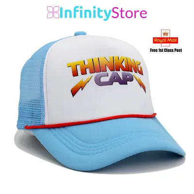 £8.45 • Buy Stranger Things Style Dustin Thinking Cap Sunshade Baseball Cap Hat Cosplay 