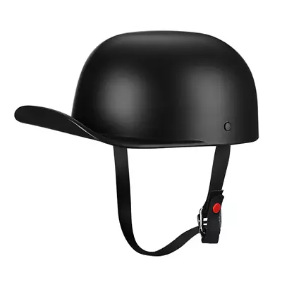 Retro Baseball Cap Motorcycle Half Helmet Open Face Scooter Moped Jet Helmet DOT • $29.85