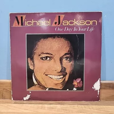 Michael Jackson - One Day In Your Life = Vinyl Album Record 1981 Tamla Records • £4.99