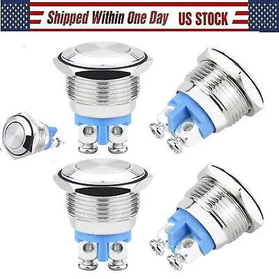 12mm Starter Switch Boat Horn Momentary Push Button Stainless Steel (1-Pack) • $5.20