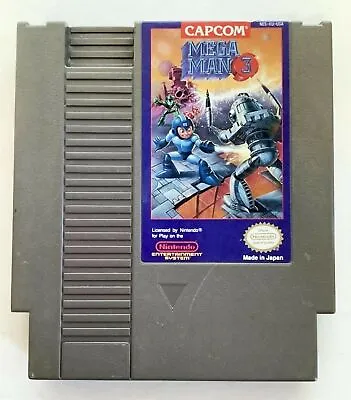 Mega Man 3 Original Nintendo NES 1990 Vintage Video Game CARTRIDGE ONLY Robots • $34.15
