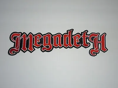Megadeth Thrash Metal Embroidered Back Patch • $14.39