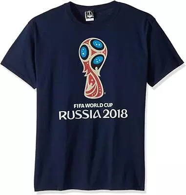 FIFA Men's Russia 2018 Tees Blue//Color Trophy Logo X-Large • $7.20