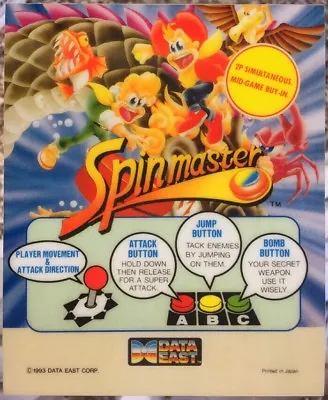 Spinmaster Neo Geo Mini Arcade Marquee • $9.95