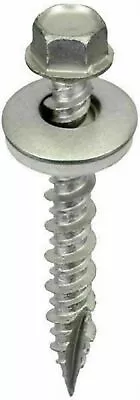 Galvanized Metal Roofing Screws #9 X 1 1/2  250 Pack 1/4 Hex Drive 8968018 • $21.95