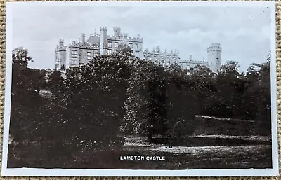RPPC Lambton Castle Chester Le Street County Durham WHS & S Postcard  • £2.50