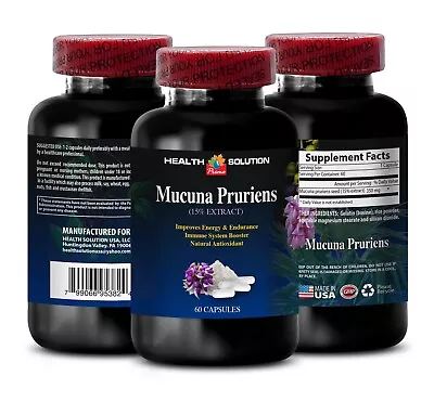 Muscle Growth Pills MUCUNA PRURIENS VELVET BEANS EXTRACT (1 Bottle) • $17.70