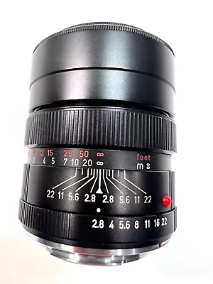 Leitz Wetzlar Elmarit-R MF 90mm F/2.8 Leica Portrait Lens Very Clean! • $299.99