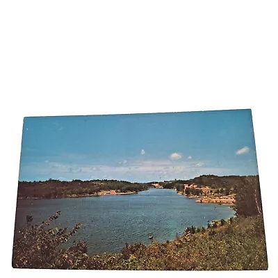 Postcard Dillon Lake And State Park Zanesville Ohio Chrome Unposted • $4.89