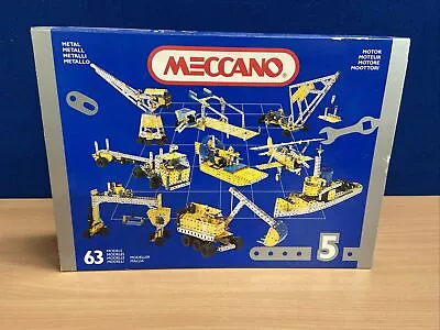 Meccano Set No.5 63 Models VGC • £15