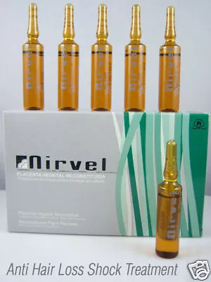 £14.95 • Buy Hair Loss Shock Treatment With Plant Placenta 6 Vials