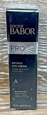 Doctor Babor Pro A Retinol Eye Cream 15ml .5 Fl Oz . New Sealed Fast Ship • $46.99