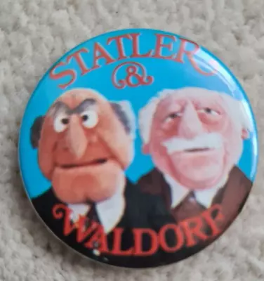 1970s Vintage Badge - Statler & Waldorf The Muppet Show • £0.99