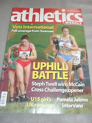 £0.99 • Buy Athletics Weekly Issue November 20th 2008,Steph Twell,Pamela Jelimo