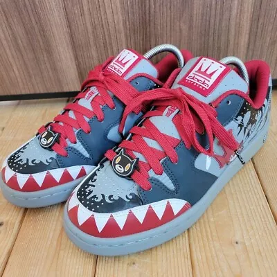 DADA SUPREME Sneakers 28cm Shark Gray X Black X Red • $151.50