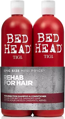 Bedhead Resurrection Shampoo & Conditioner For Brittle And Damaged Hair 2 X750Ml • £18.99