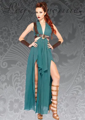 Womens Viking Warrior Maiden Historical Fancy Dress Costume Leg Avenue • £61.49