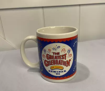 Vintage 1995 Mary Kay Seminar Mug The Greatest Celebration On Earth • $8