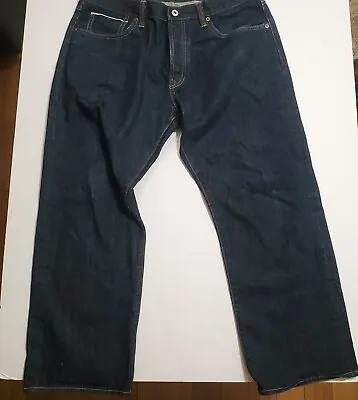 Gap Japanese Selvedge Denim Jeans 1969 Standard Fit Men's 36X29 (35X27) • $64.99