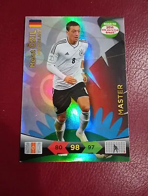 Adrenalyn XL Road To Brazil 2014 World Cup Mesut Ozil Master Card • £2.85