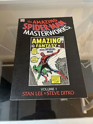 Marvel Masterworks Amazing Spiderman Volume 1 By Stan Lee  Steve Ditko TPB 90s • £1.50