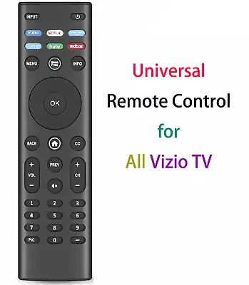 New Remote Control Replace For Vizio Smart TV E70U173-D3 E70U-D3 M70-D3 M80-D3 • $8.59