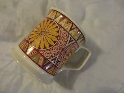 £12.99 • Buy Past Times Aztec Design Large Fine Bone China Mug Cup Oxford England 60652