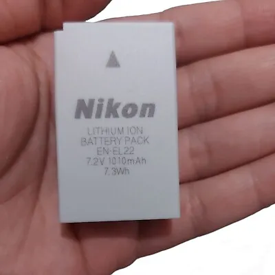 Nikon EN-EL22 7.2V 1010mAh 7.3Wh Rechargeable Li-ion Battery (Box Not Included) • £19.99