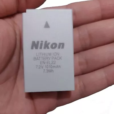 Nikon EN-EL22 7.2V 1010mAh 7.3Wh Rechargeable Li-ion Battery (Box Not Included) • £24.99