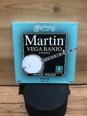 Martin Vega Banjo Strings Nickle Wound Tenor .009-.030 4 Strings  • $19.99