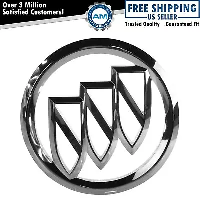 OEM 25759434 Tri Shield Grille Emblem Chrome For Buick Lucerne Lacrosse New • $36.84