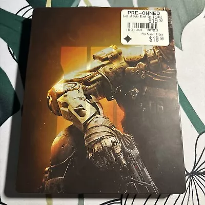 Call Of Duty: Black Ops 3 (CoD Bo3) Steelbook Edition PS4 • $19.99