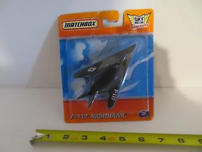 Matchbox Sky Busters Missions F-117 Nighthawk Black 2011 MOC • $8