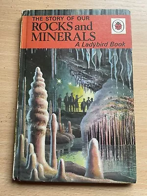 Ladybird BookThe Story Of Our Rocks And Minerals 15p Series 536 Early Edition • £1.99