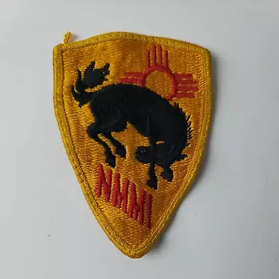 Vintage US Army NMMI College Patch New Mexico Military Institute Broncos Roswell • $3.49