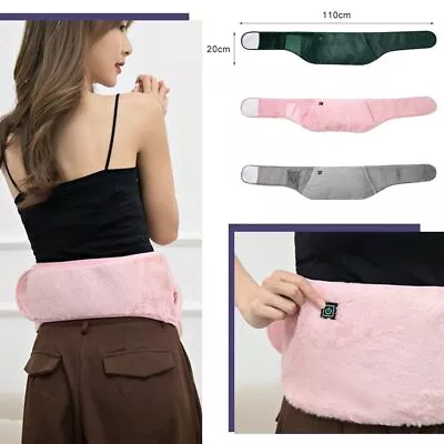 Electric Heated Warming Bag Adjustable Waist Waist Cover Belt Warm Palace Belt • $23.61