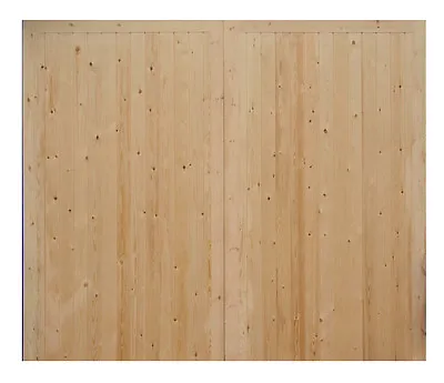 £349 • Buy Pair Of Barn, Cart Lodge, Oak Framed Building Side Hung Timber/ Wooden Doors  