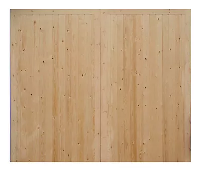 £349 • Buy Pair Of Barn, Cart Lodge, Oak Framed Building Side Hung Timber/ Wooden Doors  