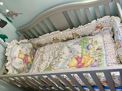 Disney Classic Winnie The Pooh 4 Piece Crib Set • $72