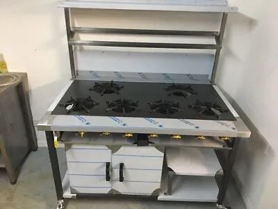 £1450 • Buy Commercial Gas Cooker, For Indian Restaurant 6 Burner, UK Made Not Cheap  Qulty