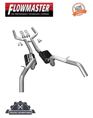 $1042.69 • Buy Flowmaster 17201 American Thunder Header Back Exhaust System