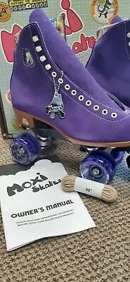  Moxi Lolly Roller Skates Size 7 Fits Women's Size 8-8.5 Taffy Purple • $369