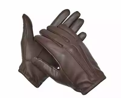 Thin Leather Police Search Driving Gloves  • $19.99